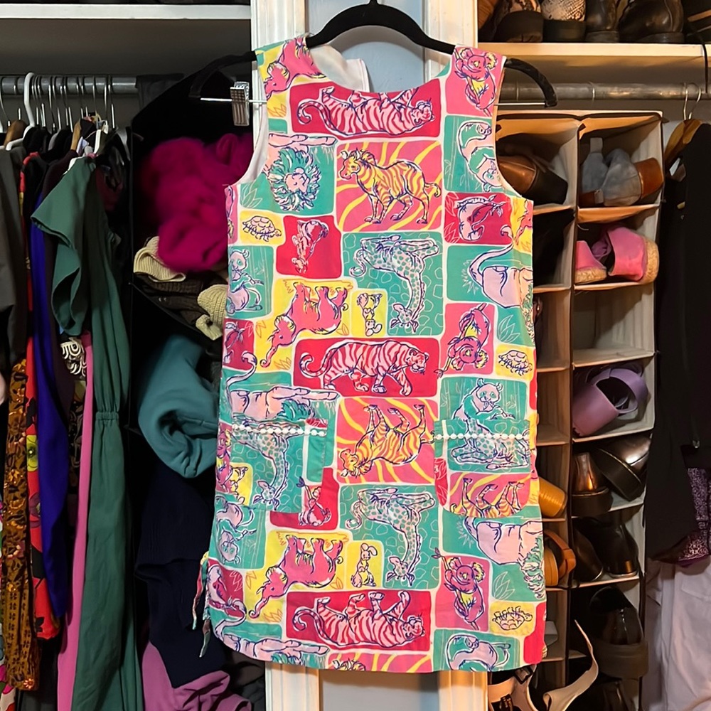 Lily Pulitzer Kids Size 12 Animal Dress